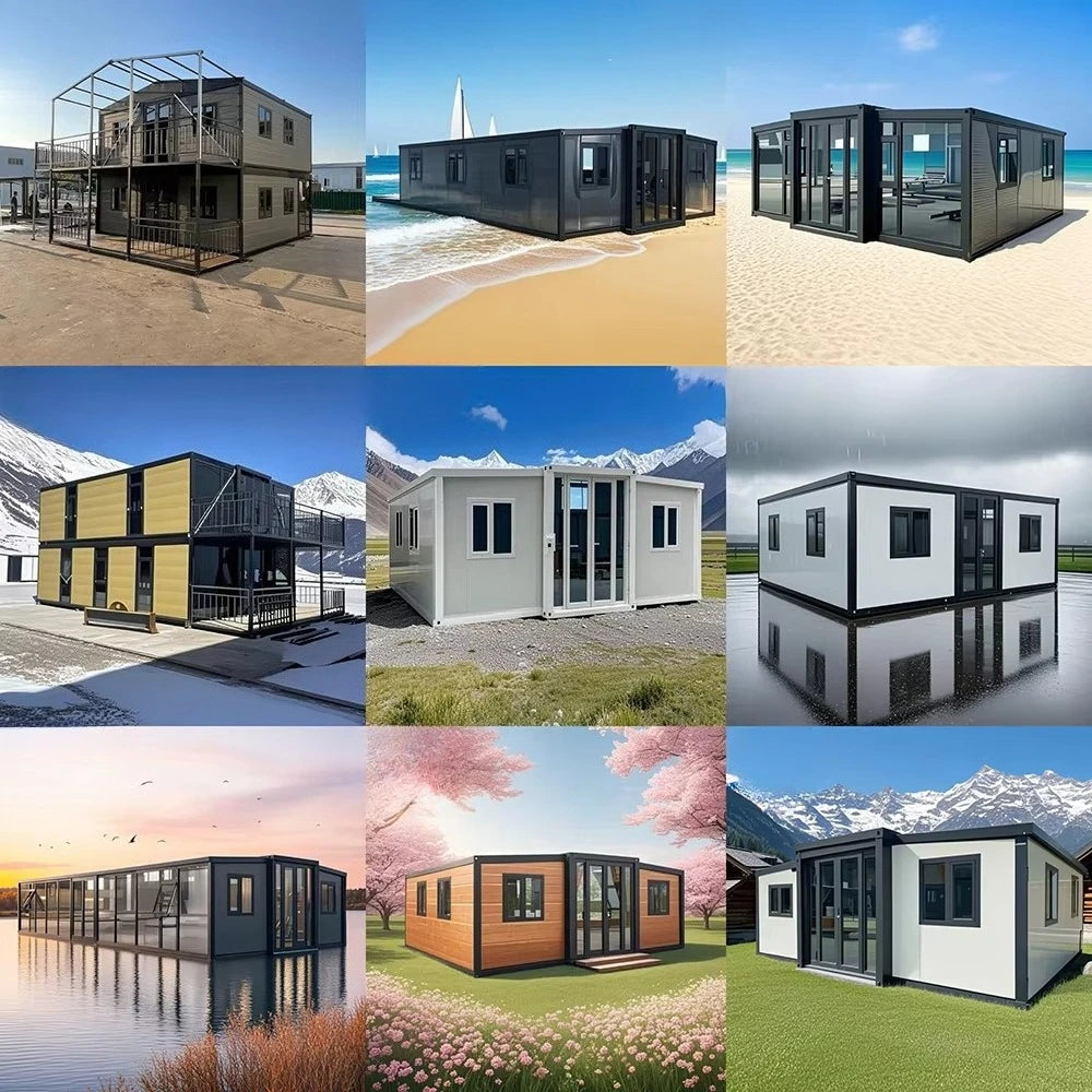 20Ft Shipping Container Transportable Homes 40Ft Luxury Container Houses Ready To Live 2 Bedroom Contenedor Cas