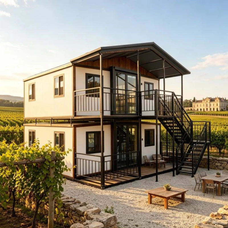 20Ft Shipping Container Transportable Homes 40Ft Luxury Container Houses Ready To Live 2 Bedroom Contenedor Cas